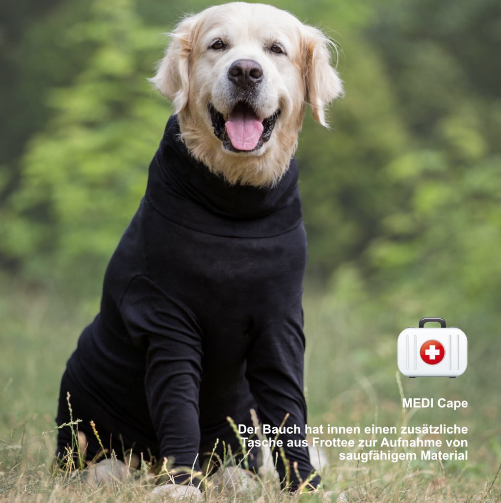 OPBody Hunde PostOP Hunde Body Wundschutz Leckschutz Medi Cape