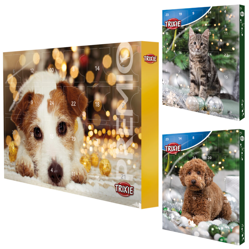 Trixie Adventskalender für Hunde Katzen Weihnachten mit diversen