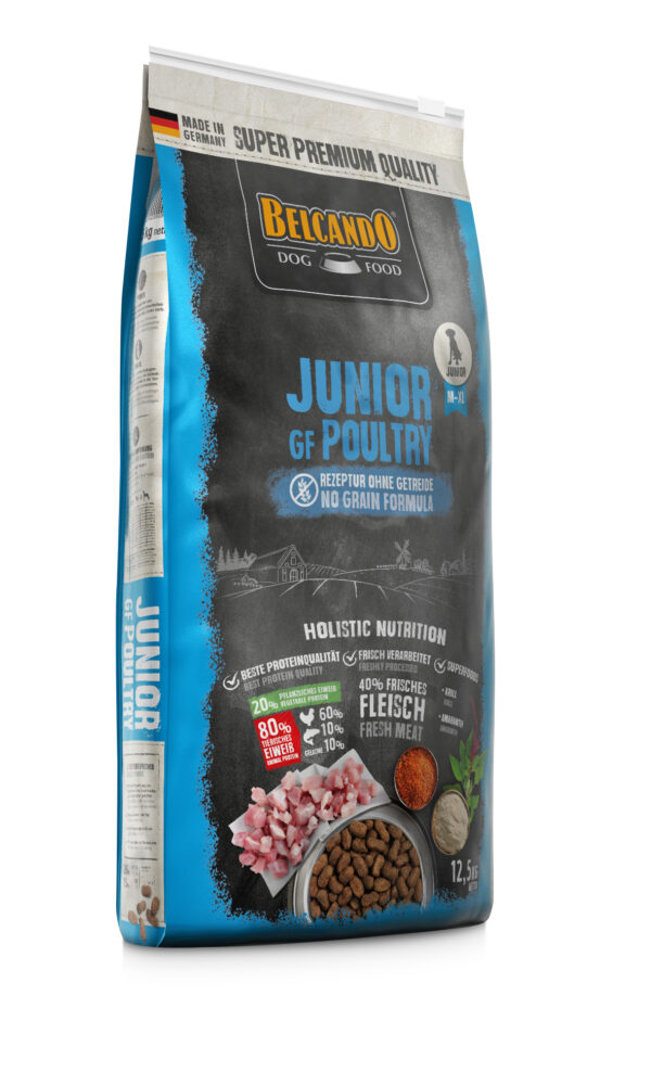 Belcando® Junior GF Poultry Geflügel Hunde Trockenfutter deineFellnase.de